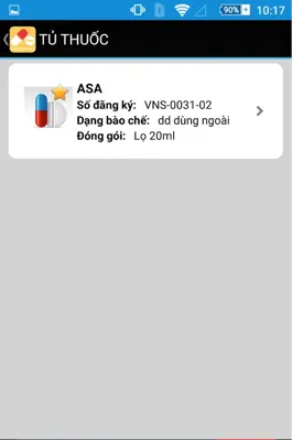 Từ điển thuốc android App screenshot 0